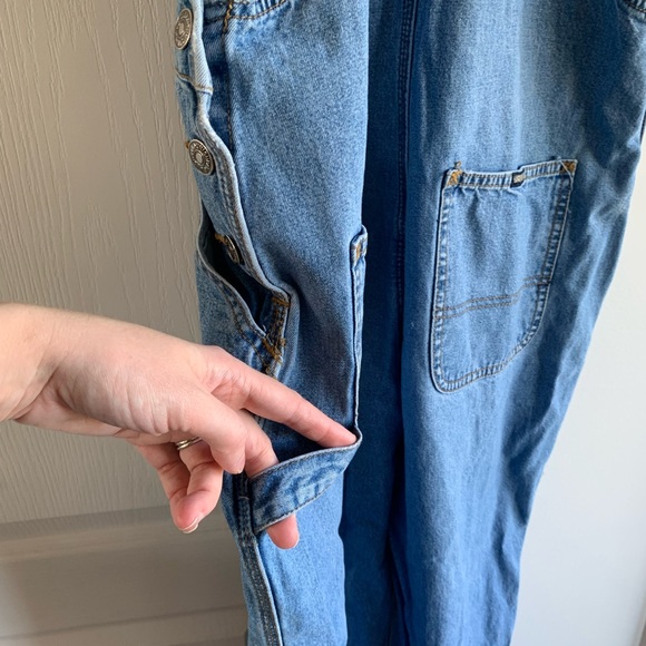UNIONBAY Vintage Blue Denim Overalls size small - Picture 13 of 16